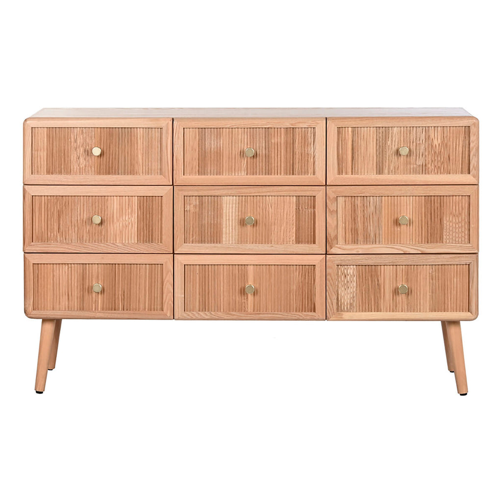 Cómoda de pino y MDF de estilo escandinavo, 120 cm