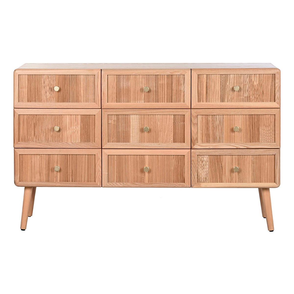 Cómoda de pino y MDF de estilo escandinavo, 120 cm