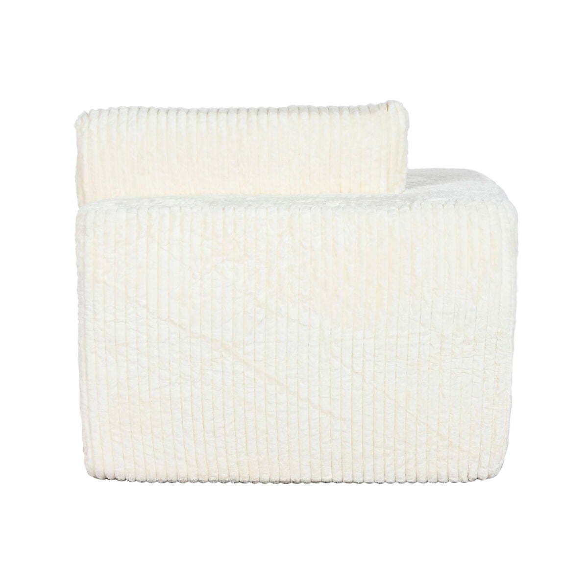 Sofá de poliéster en crema, estilo scandi, 220 x 158 x 91 cm — imagen 2