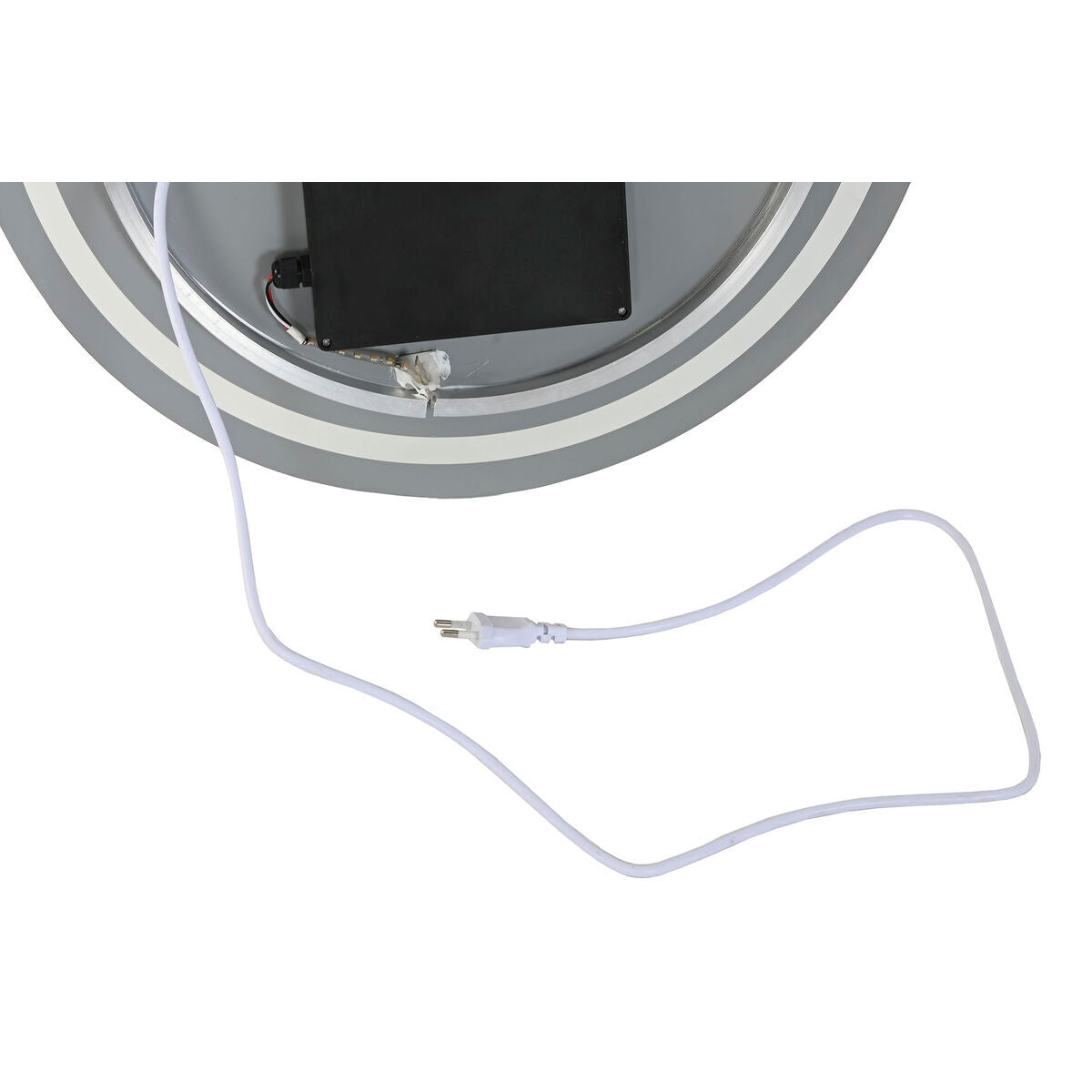 Espejo de pared ovalado con LED, 50 x 0,5 x 80 cm — imagen 9