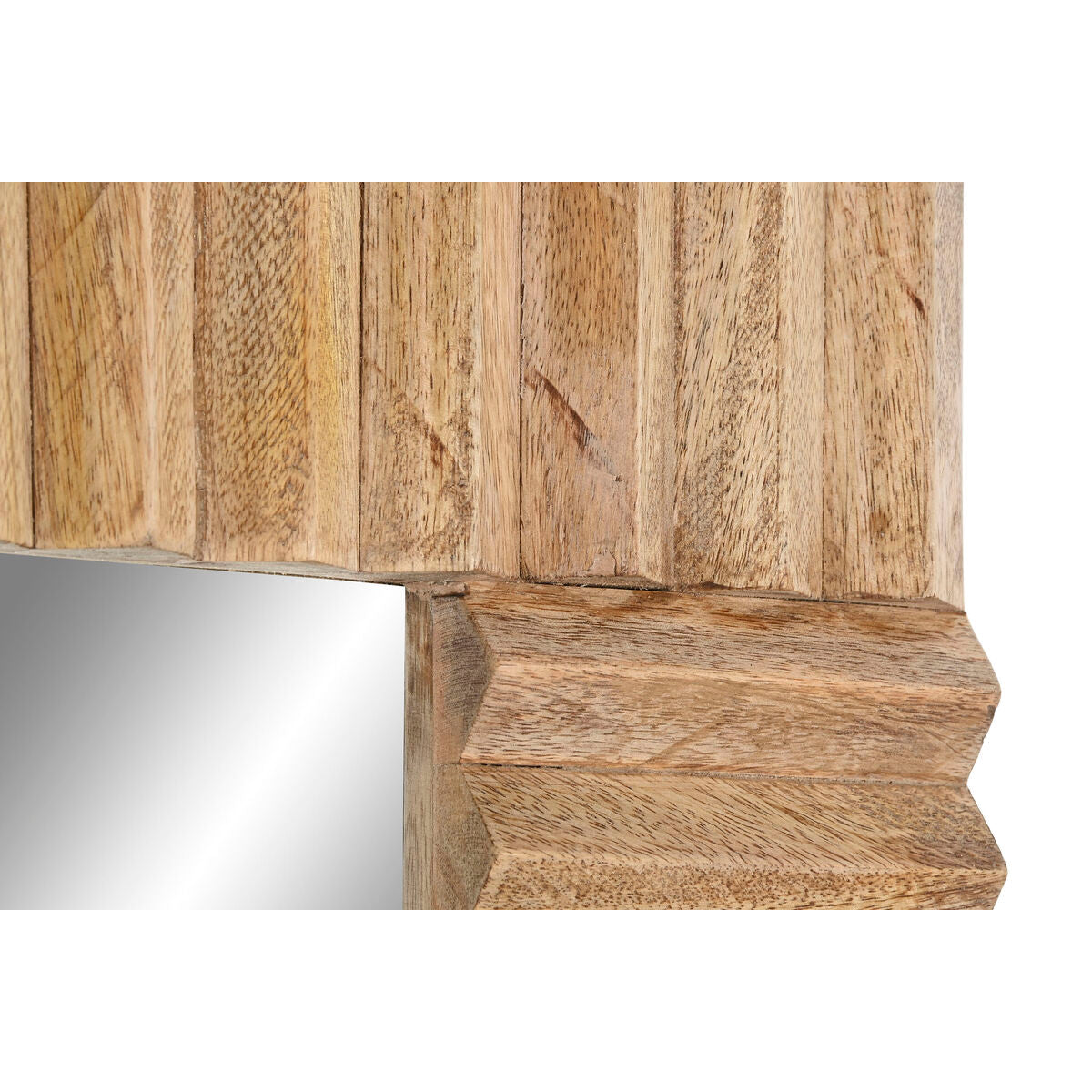 Espejo de pared de madera de mango natural, 60 x 172 cm — imagen 3