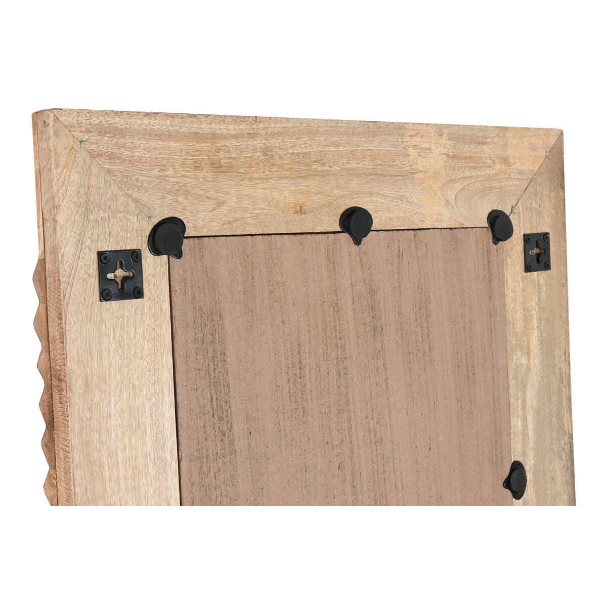 Espejo de pared de madera de mango natural, 60 x 172 cm — imagen 4