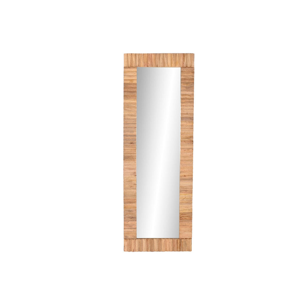Espejo de pared de madera de mango natural, 60 x 172 cm