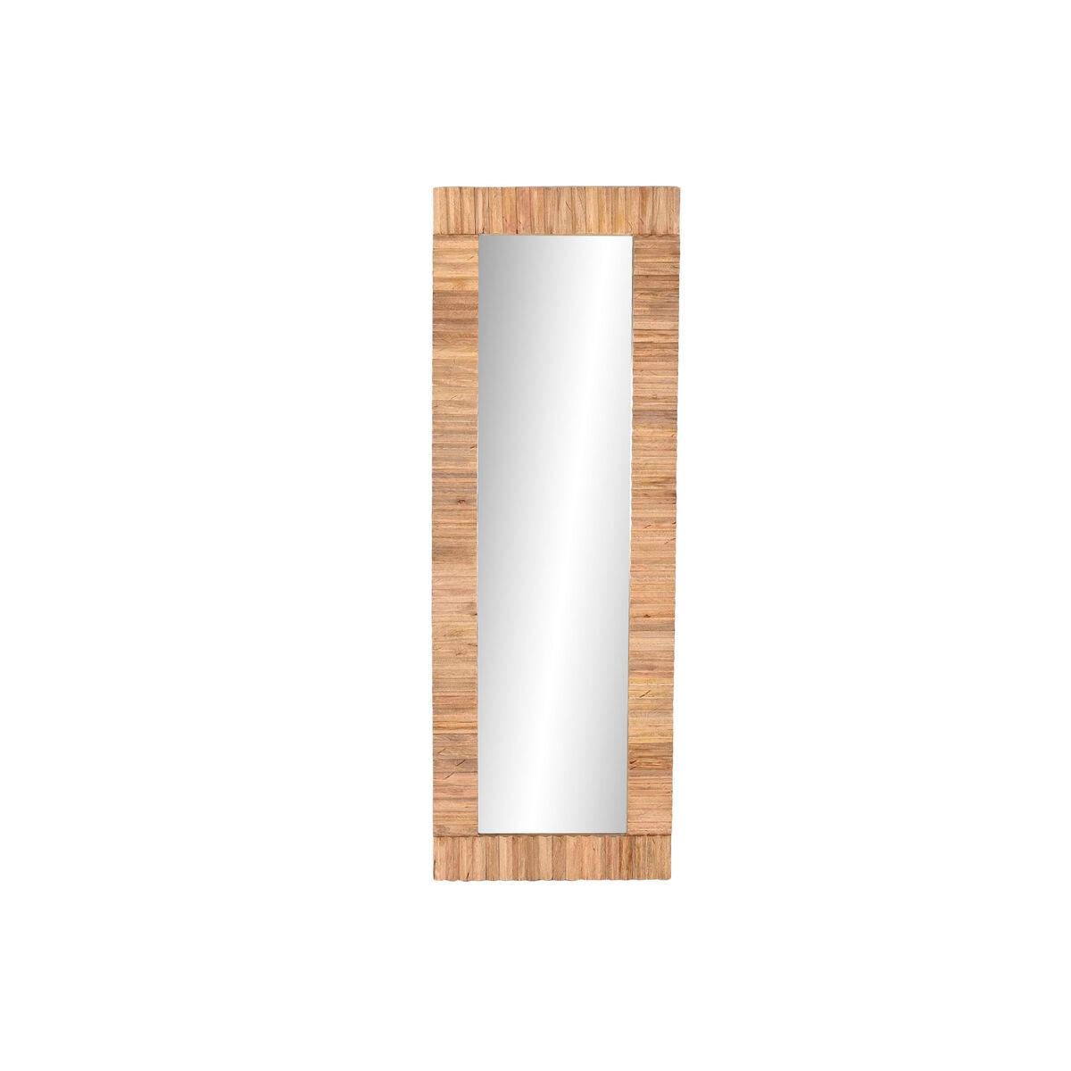 Espejo de pared de madera de mango natural, 60 x 172 cm