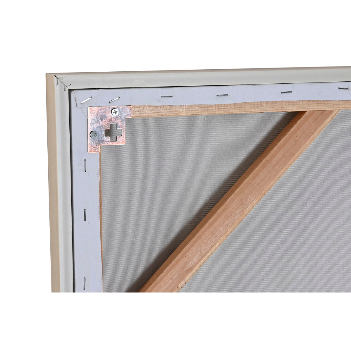 Cuadro 3D moderno verde y beige, 90 x 3,5 x 120 cm — imagen 5