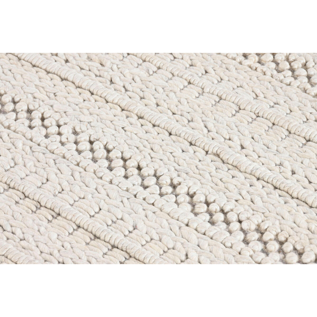 Alfombra boho antideslizante de viscosa y lana, 160 x 230 cm — imagen 2