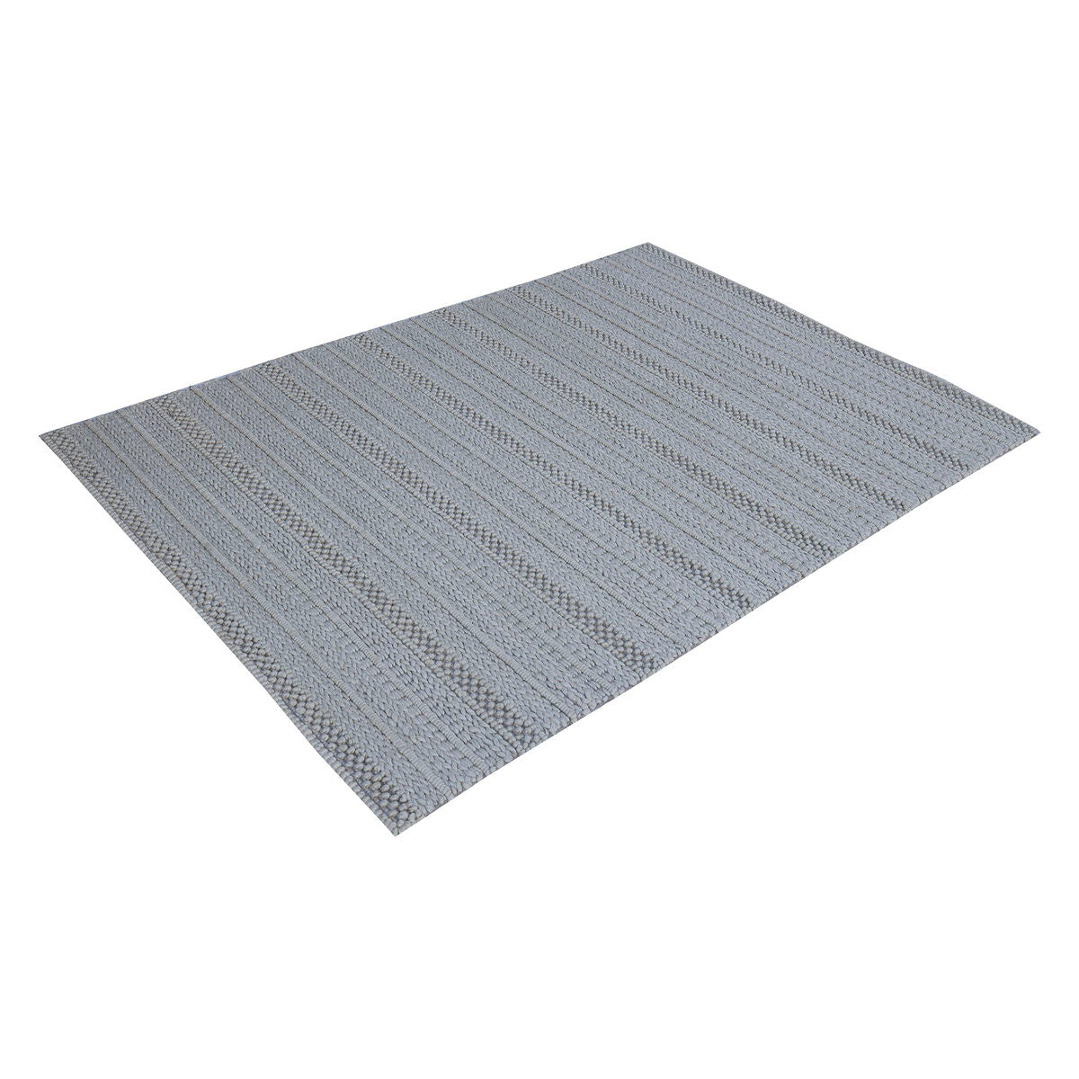 Alfombra antideslizante de viscosa y lana, 200 x 300 cm