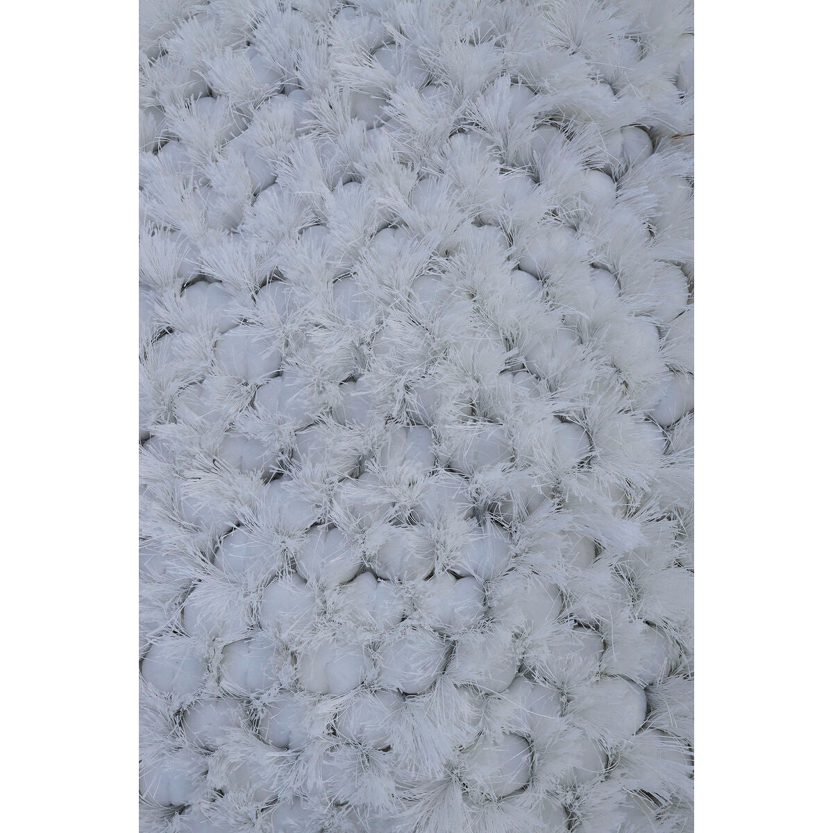 Alfombra gris antideslizante de poliéster, 140 x 200 cm — imagen 3