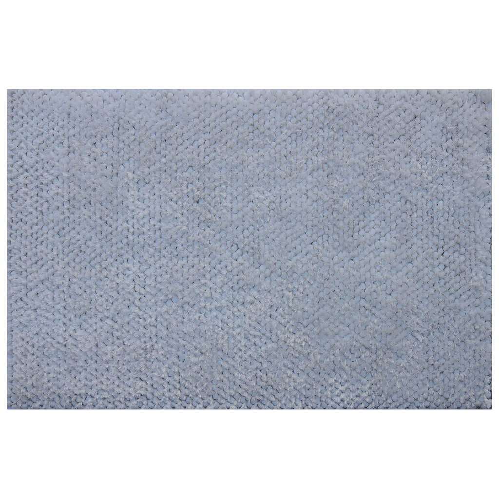 Alfombra gris antideslizante de poliéster, 140 x 200 cm — imagen 4