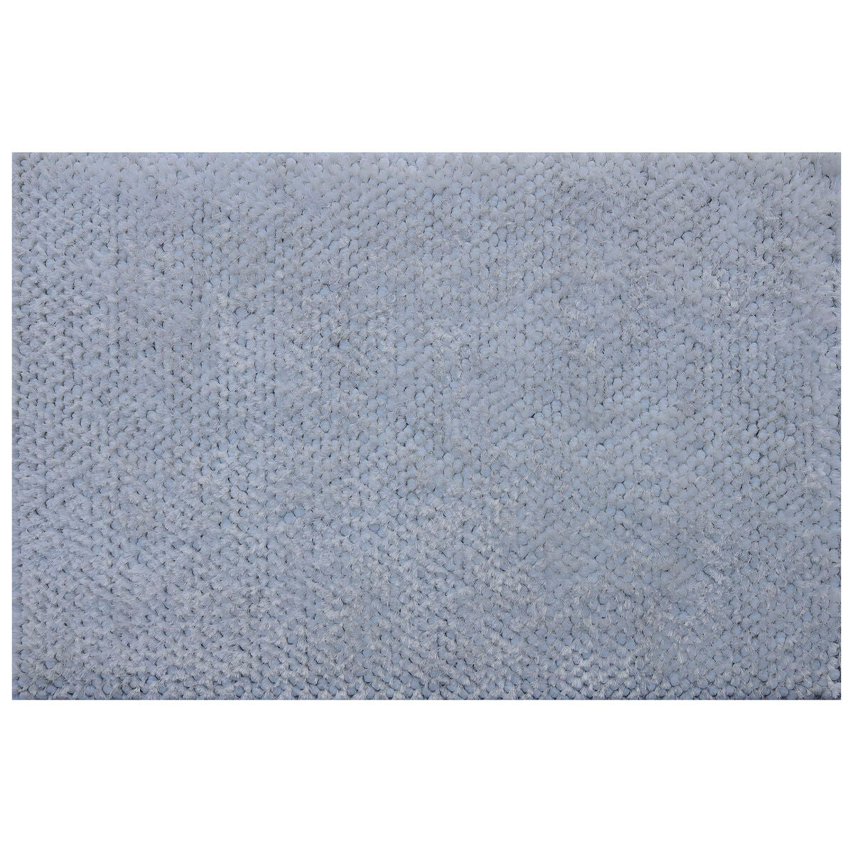 Alfombra gris antideslizante de poliéster, 140 x 200 cm — imagen 4