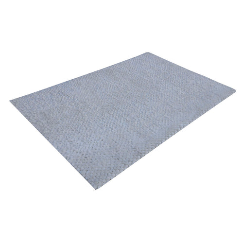 Alfombra antideslizante gris de poliéster, 200 x 300 cm