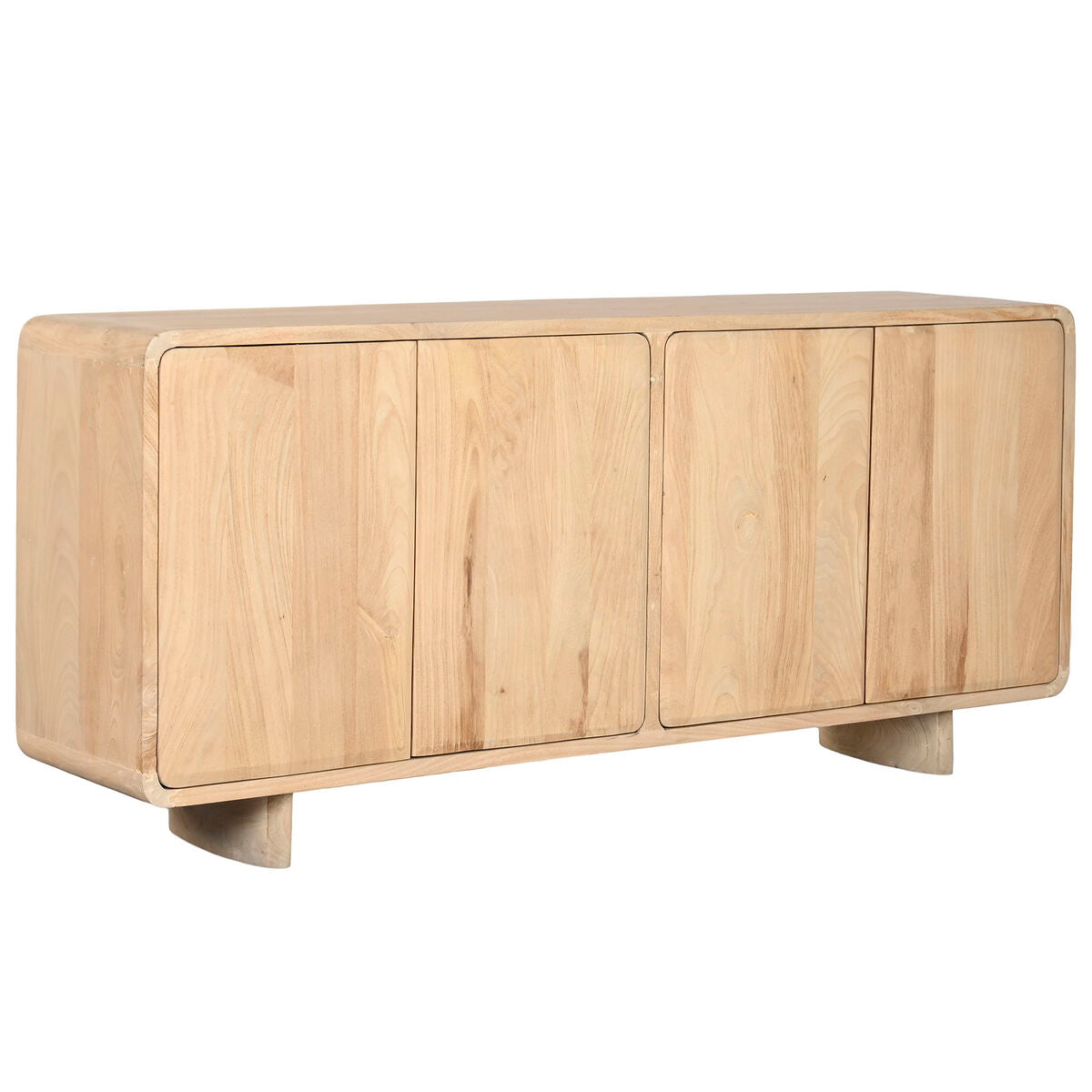 Aparador de roble marrón, diseño natural, 180 x 40 x 80 cm — imagen 10