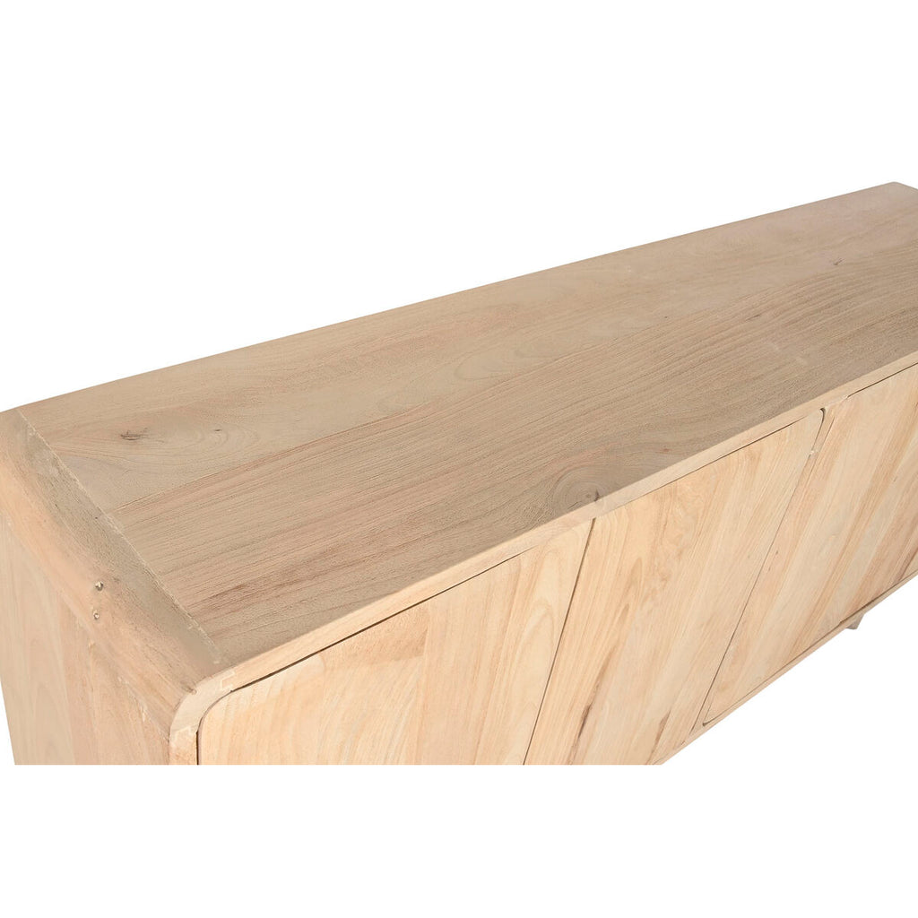 Aparador de roble marrón, diseño natural, 180 x 40 x 80 cm — imagen 4