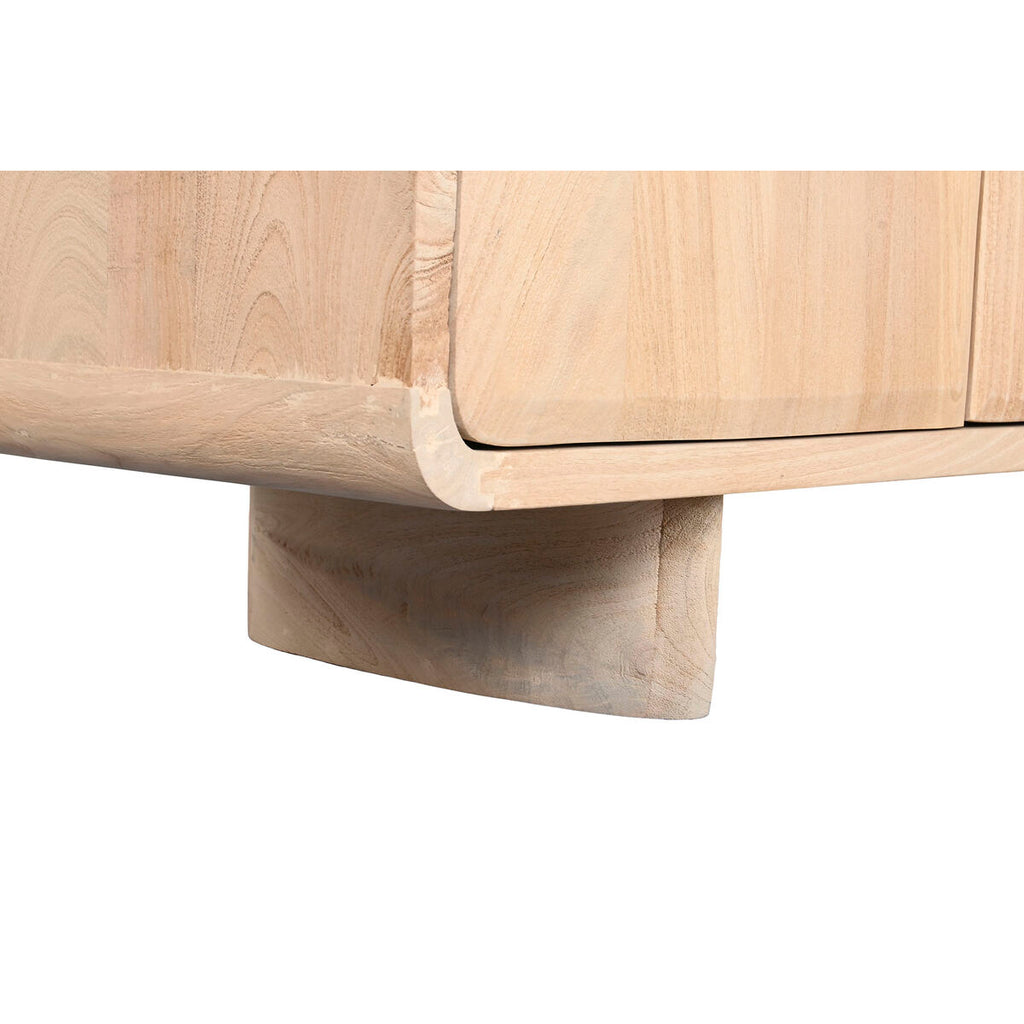 Aparador de roble marrón, diseño natural, 180 x 40 x 80 cm — imagen 5