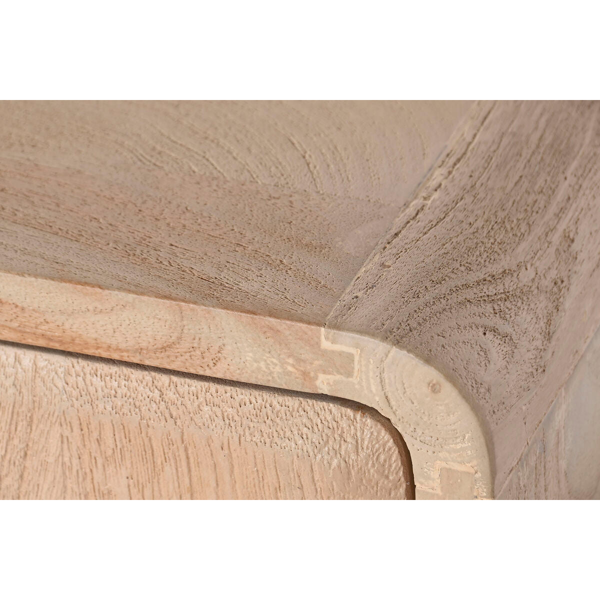 Aparador de roble marrón, diseño natural, 180 x 40 x 80 cm — imagen 6
