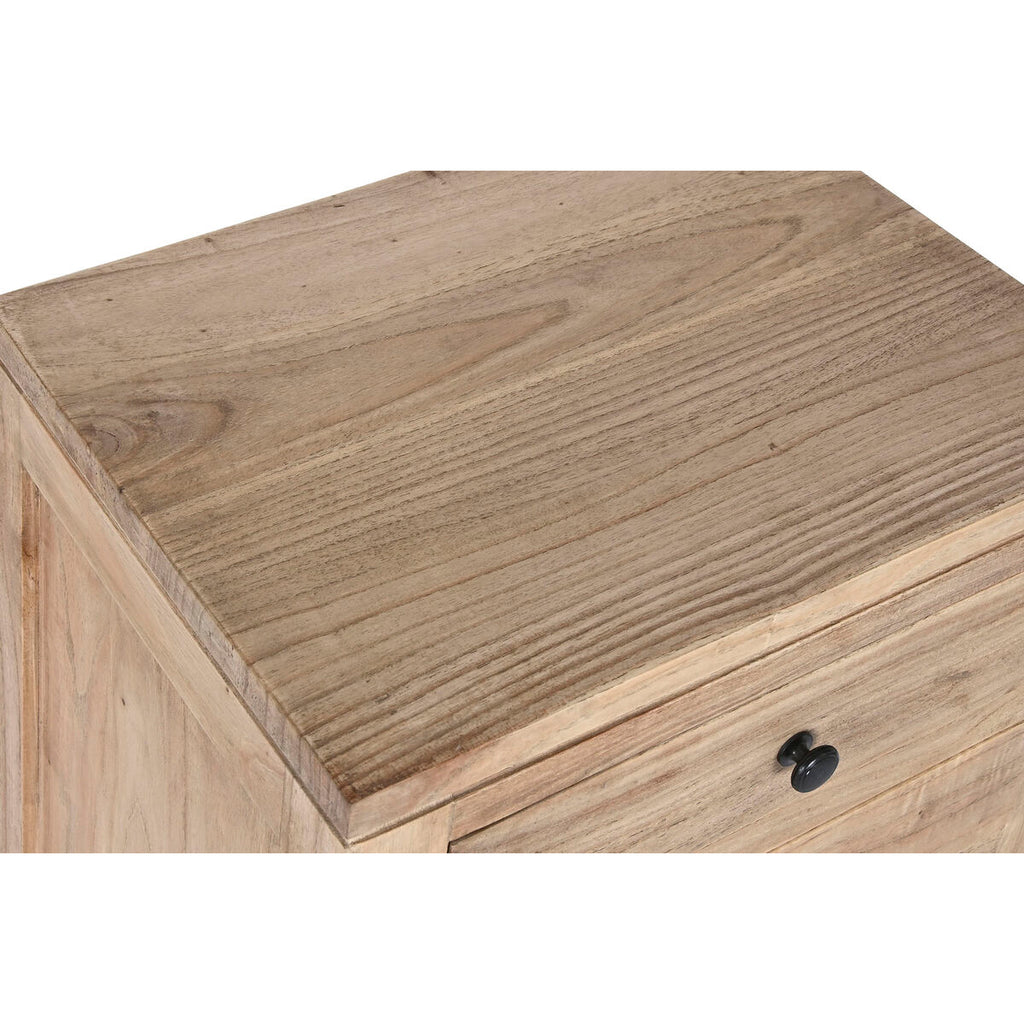 Cajonera de madera de mindi en marrón, 45 x 35 x 75 cm — imagen 4