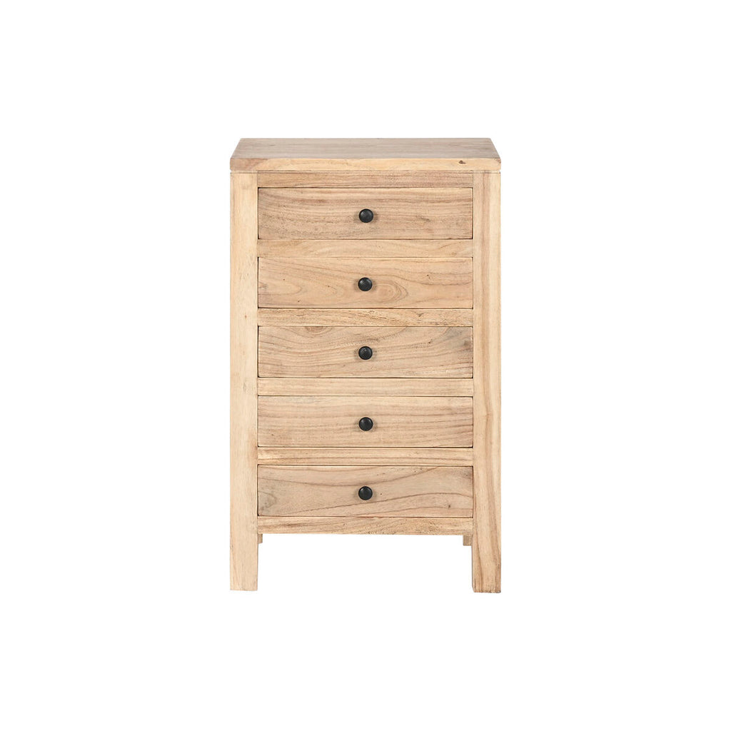 Cajonera de madera de mindi en marrón, 45 x 35 x 75 cm — imagen 6