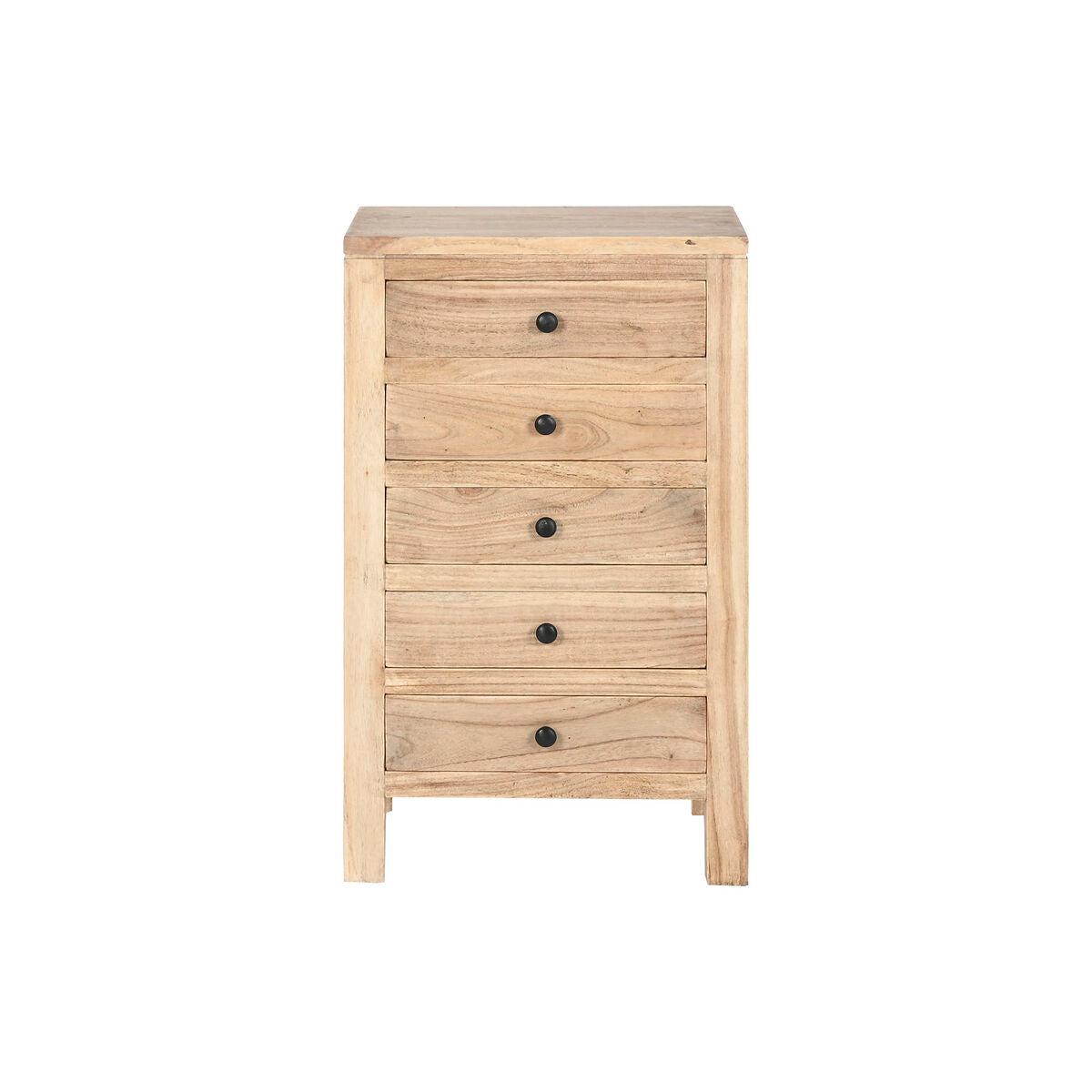 Cajonera de madera de mindi en marrón, 45 x 35 x 75 cm — imagen 6