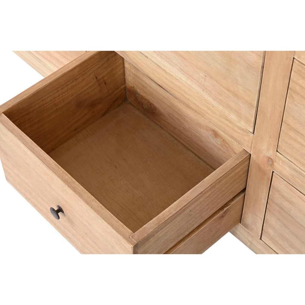 Cajonera marrón de madera de mindi, 170 x 40 x 88 cm — imagen 4
