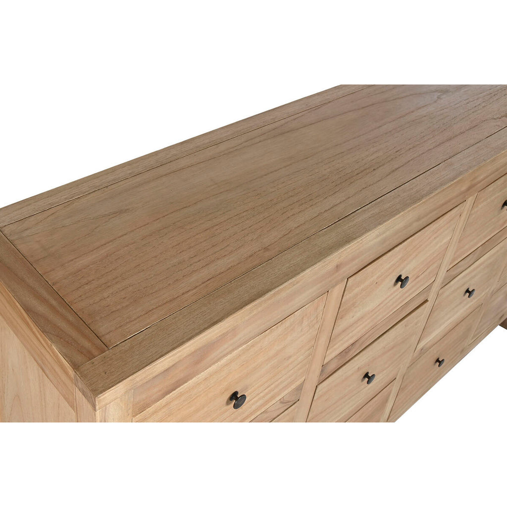 Cajonera marrón de madera de mindi, 170 x 40 x 88 cm — imagen 5