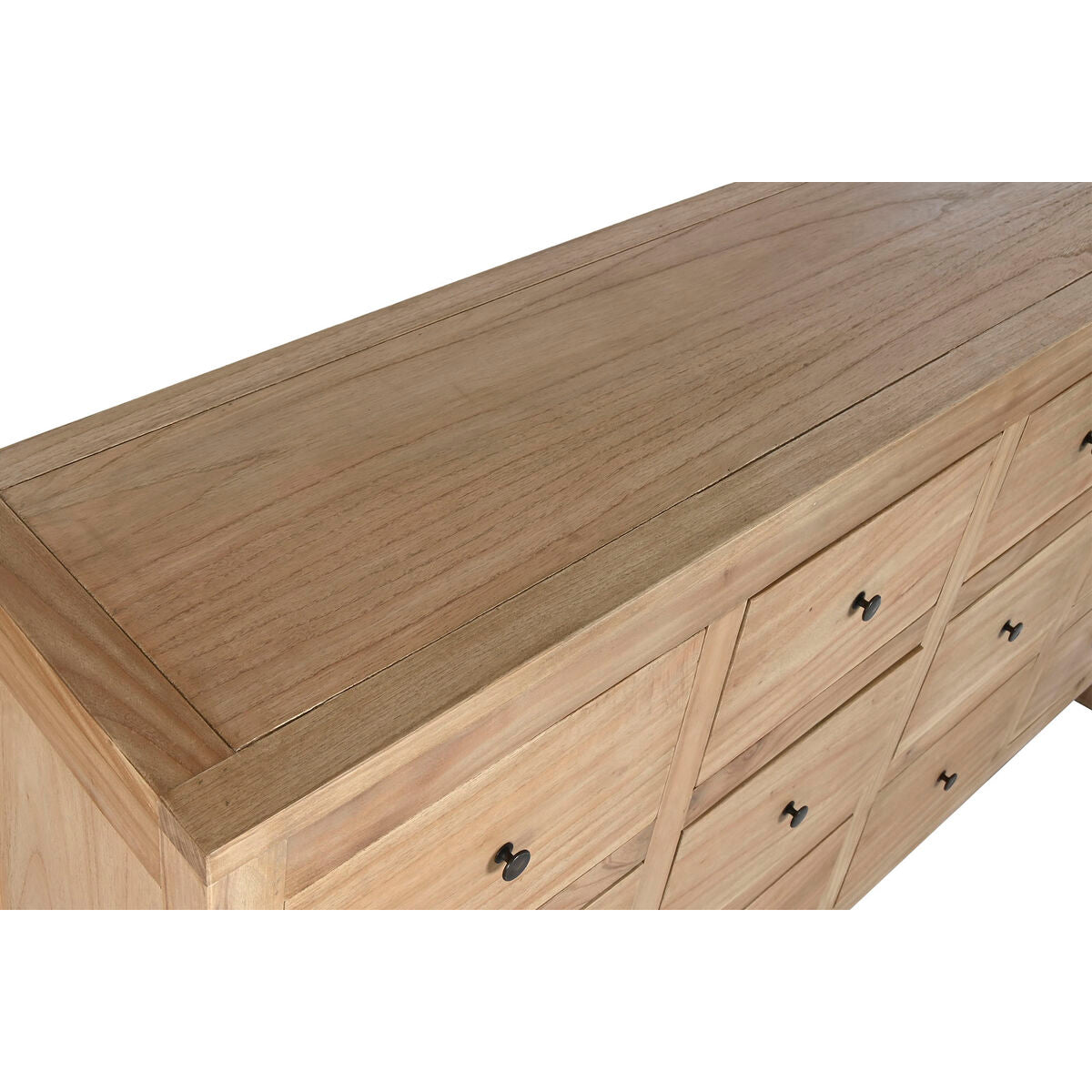 Cajonera marrón de madera de mindi, 170 x 40 x 88 cm — imagen 5