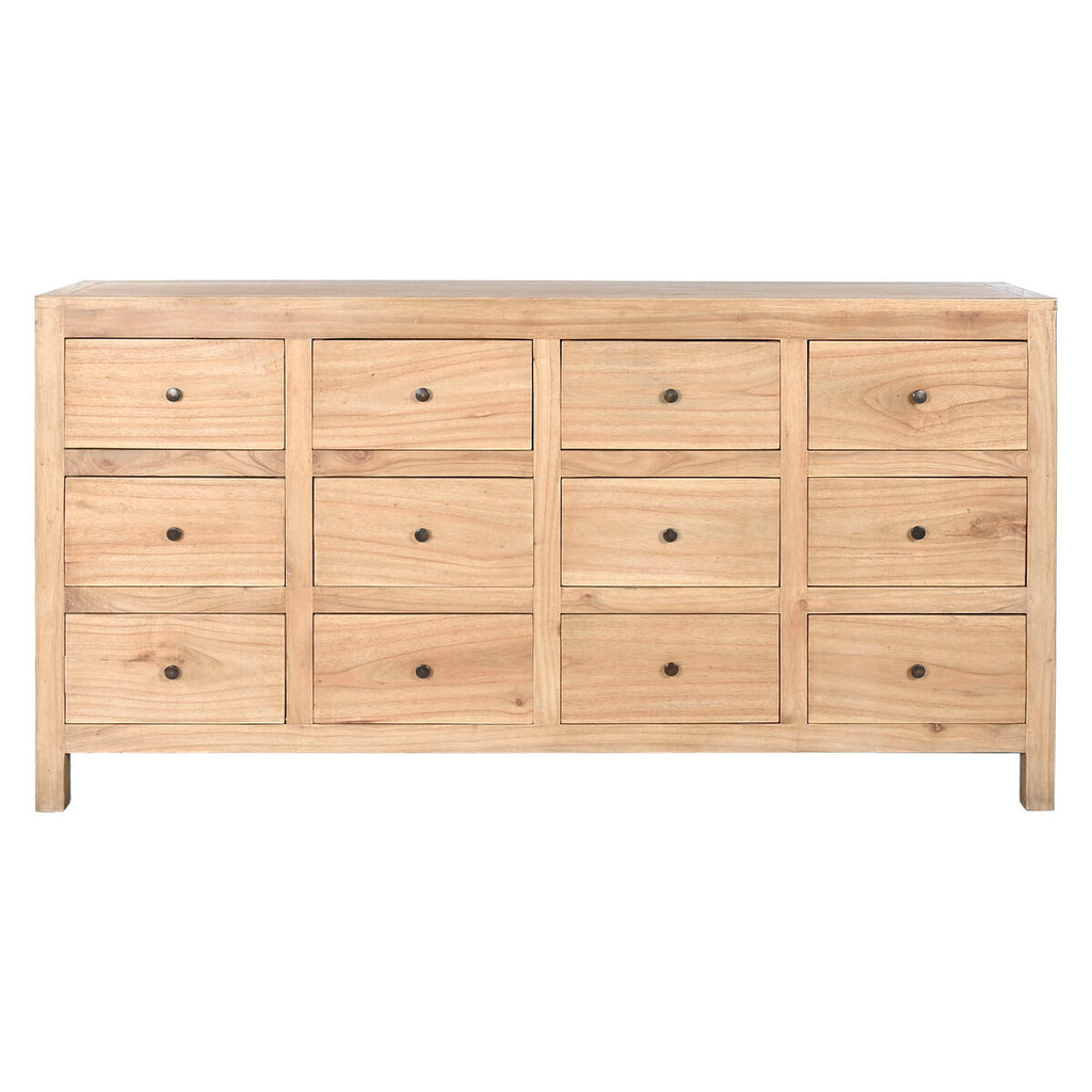 Cajonera marrón de madera de mindi, 170 x 40 x 88 cm — imagen 8