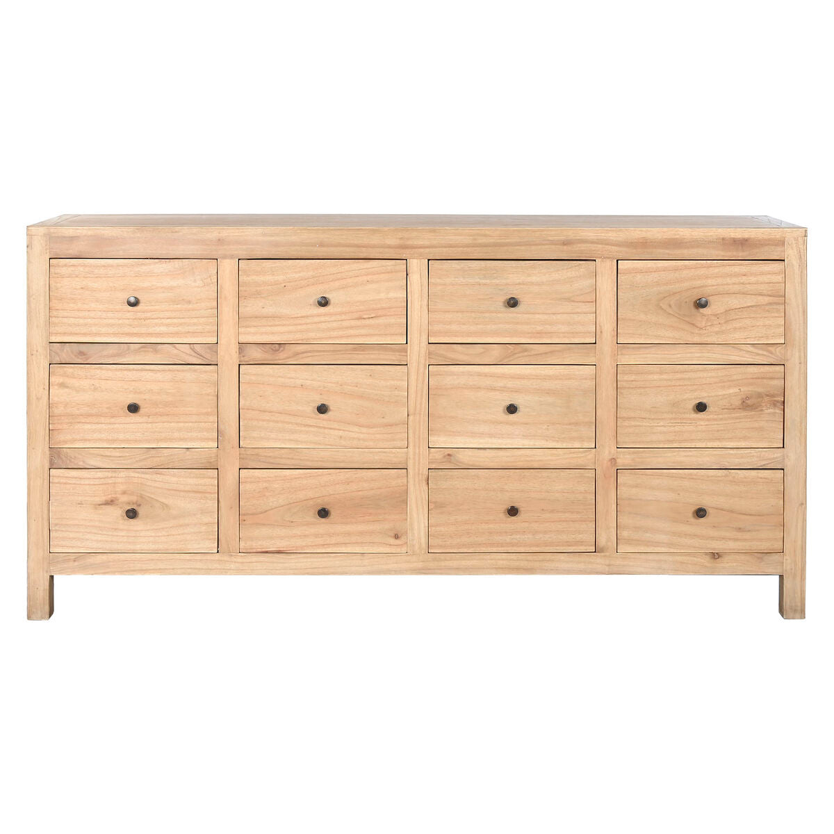 Cajonera marrón de madera de mindi, 170 x 40 x 88 cm — imagen 8