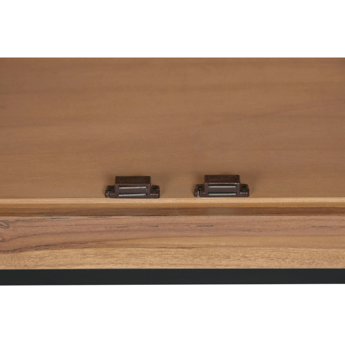 Aparador de teca y madera MDF, estilo tropical, 180 x 40 x 85 cm — imagen 5