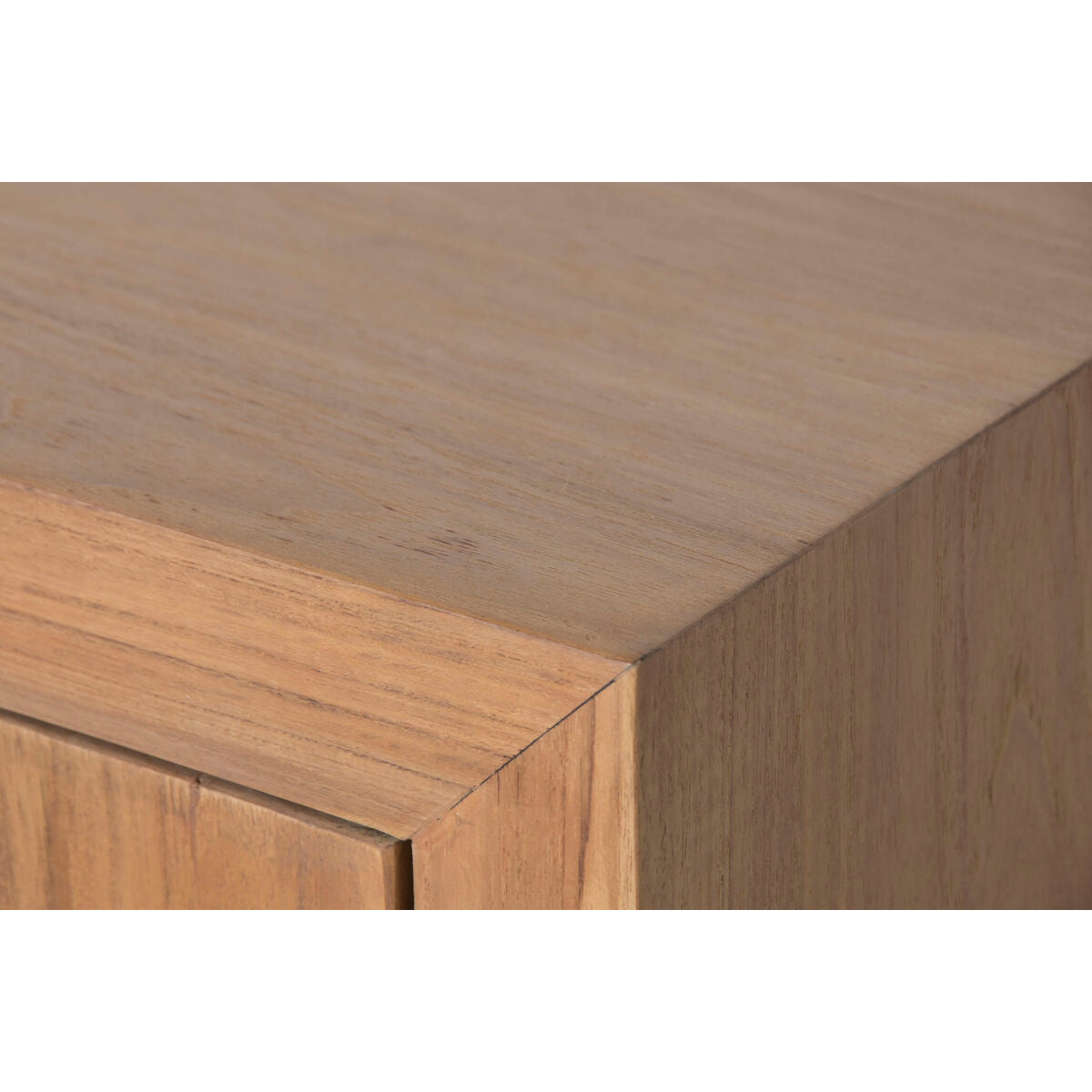 Aparador de teca y madera MDF, estilo tropical, 180 x 40 x 85 cm — imagen 7