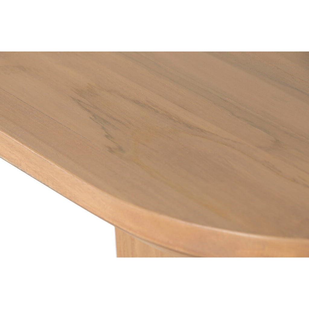 Mesa de comedor de teca de diseño natural, 250 cm — imagen 8