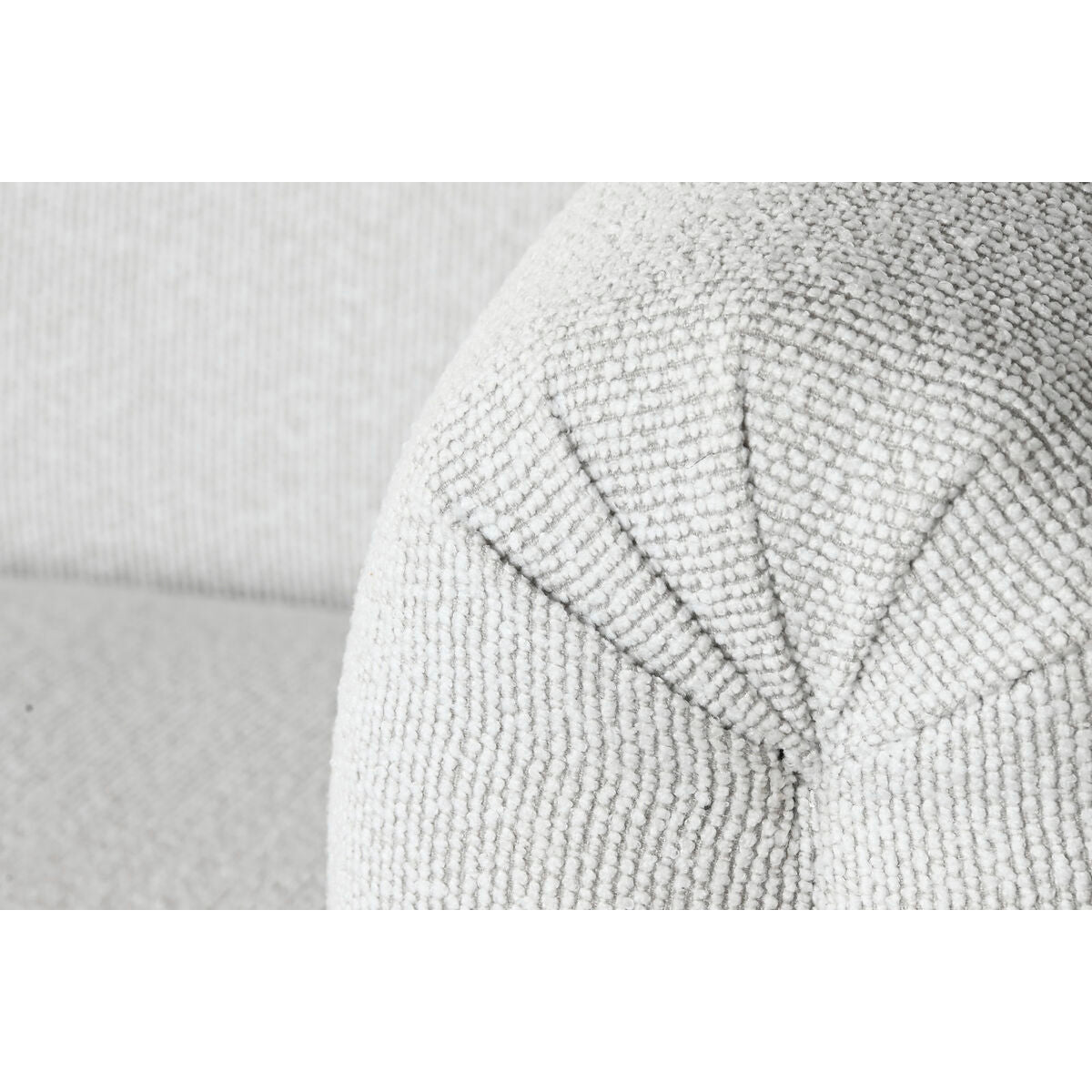 Sofá tapizado en poliéster, marrón y gris, estilo Scandi — imagen 7