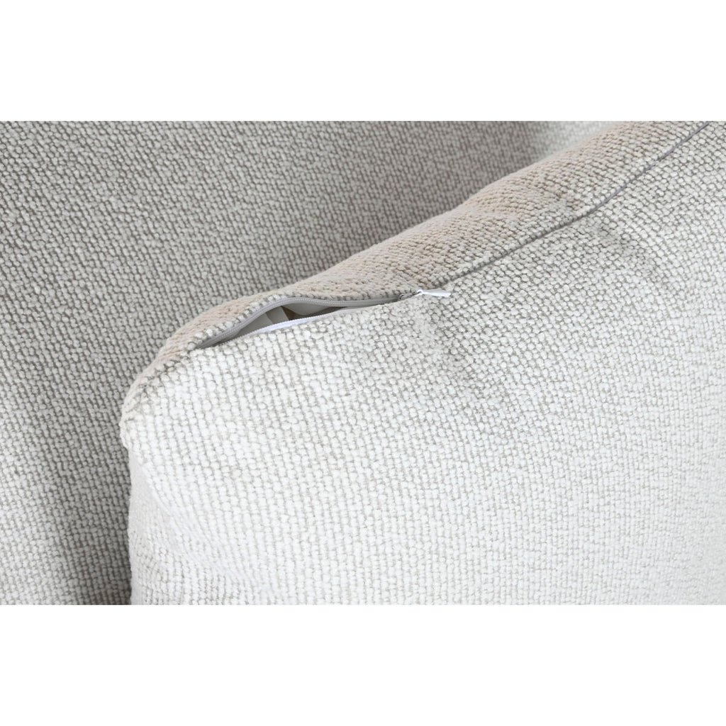 Sofá tapizado en poliéster, marrón y gris, estilo Scandi — imagen 8