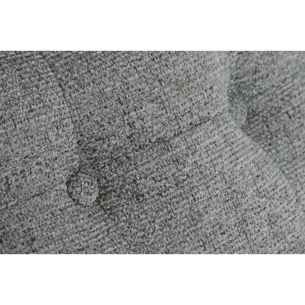 Sofá modular tapizado en poliéster gris oscuro — imagen 8