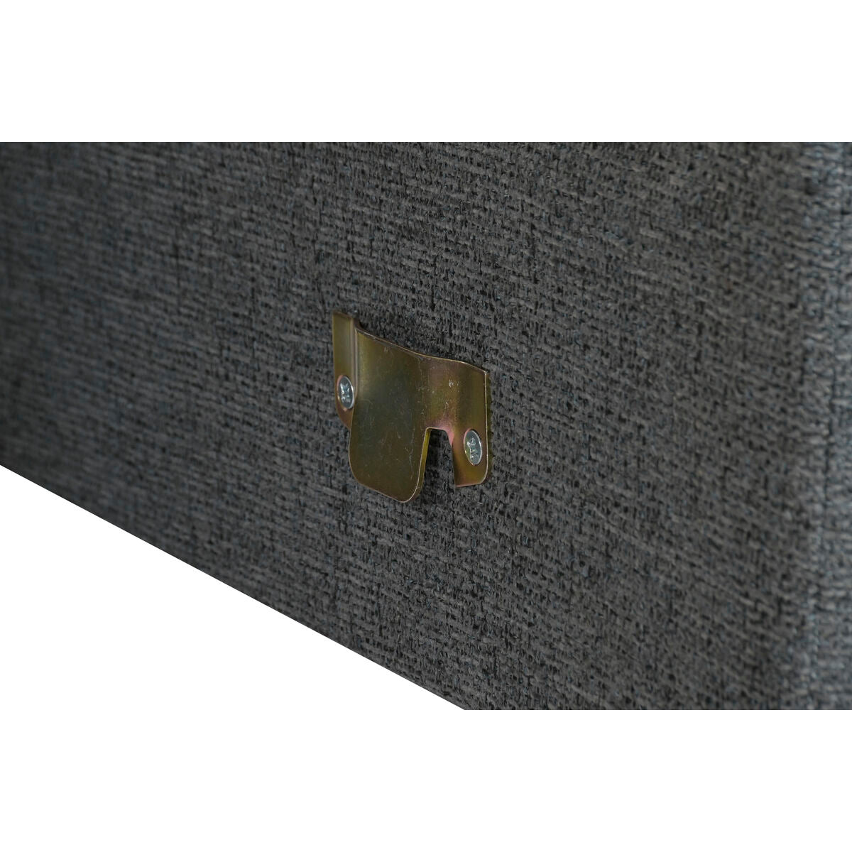Sofá modular tapizado en poliéster gris oscuro — imagen 12