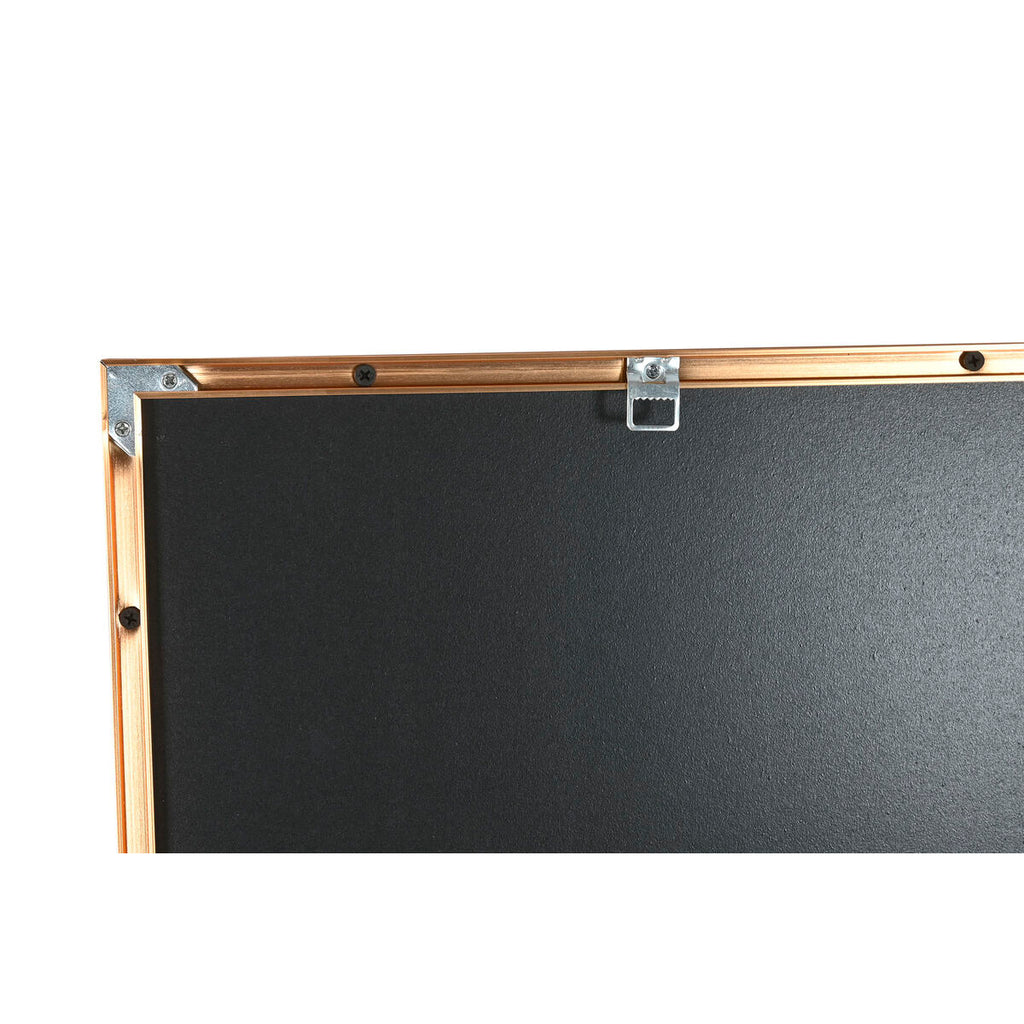 Cuadro glamour hojas marrón y dorado, 80 x 3,5 x 160 cm — imagen 4