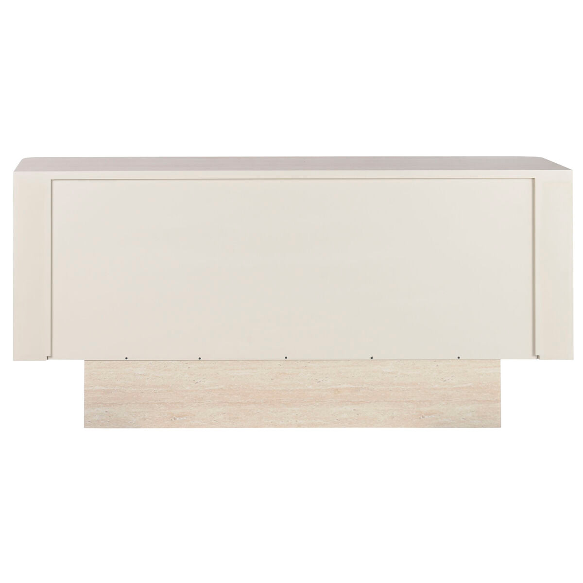 Aparador de madera beige, 2 puertas y 2 cajones, 162,6 cm — imagen 4