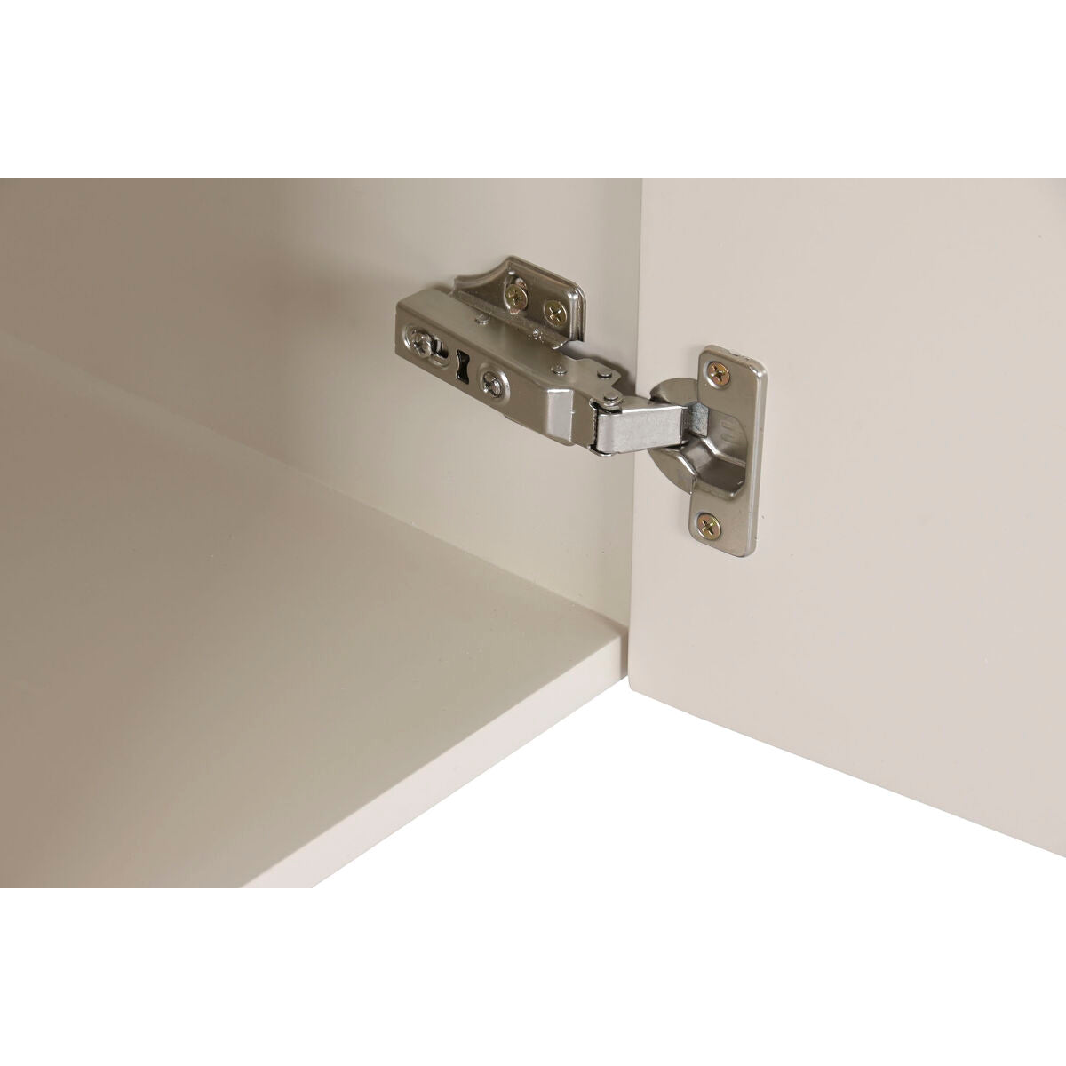 Aparador de madera beige, 2 puertas y 2 cajones, 162,6 cm — imagen 10