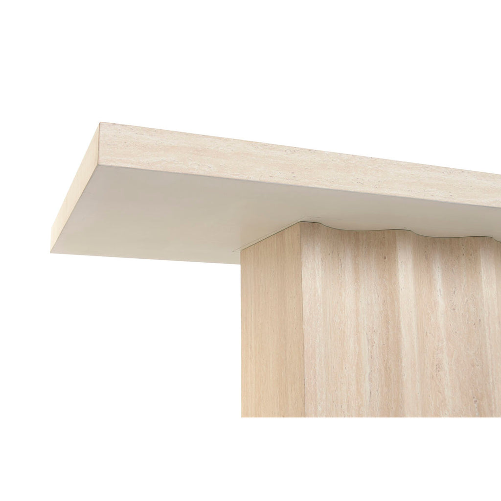 Mesa de comedor de madera, 180 x 90 x 76 cm — imagen 3