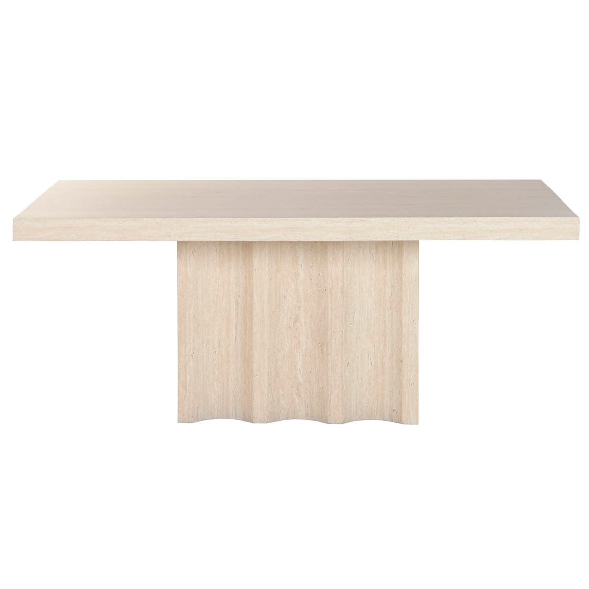 Mesa de comedor de madera, 180 x 90 x 76 cm