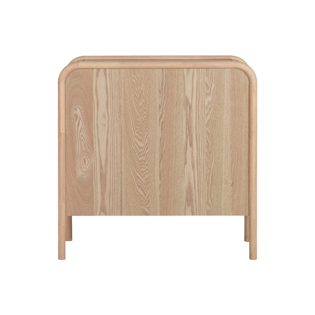 Cajonera de madera de abeto, diseño tropical, 79 cm — imagen 2