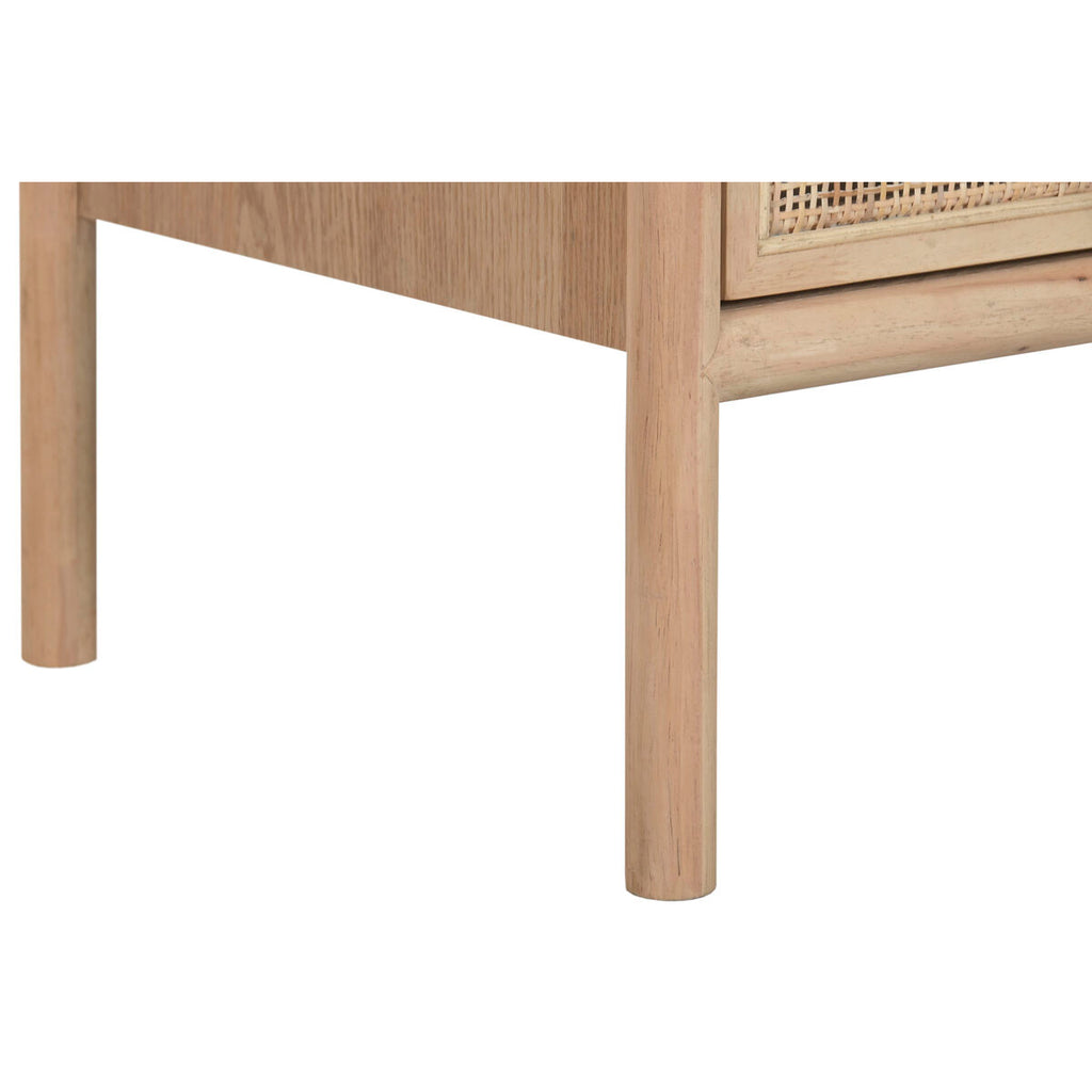Cajonera de madera de abeto, diseño tropical, 79 cm — imagen 6