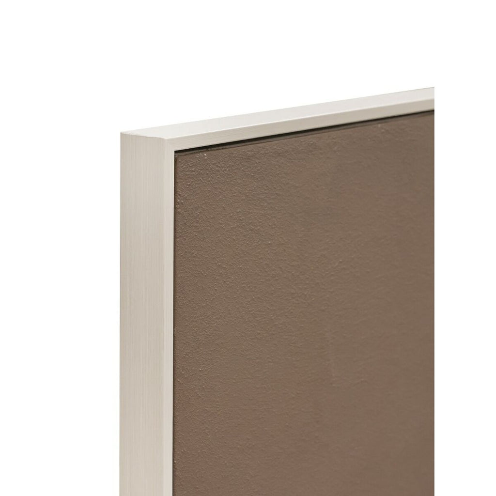 Cuadro 3D urbano blanco y beige de poliestireno, 83 x 4 x 123 cm — imagen 2