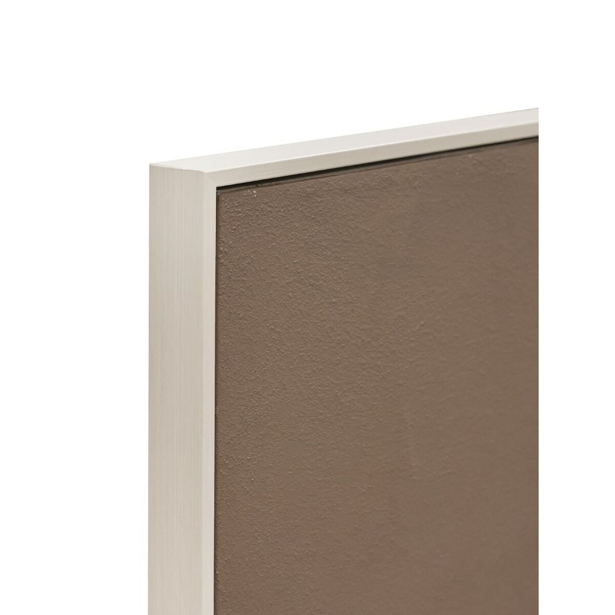 Cuadro 3D urbano blanco y beige de poliestireno, 83 x 4 x 123 cm — imagen 2
