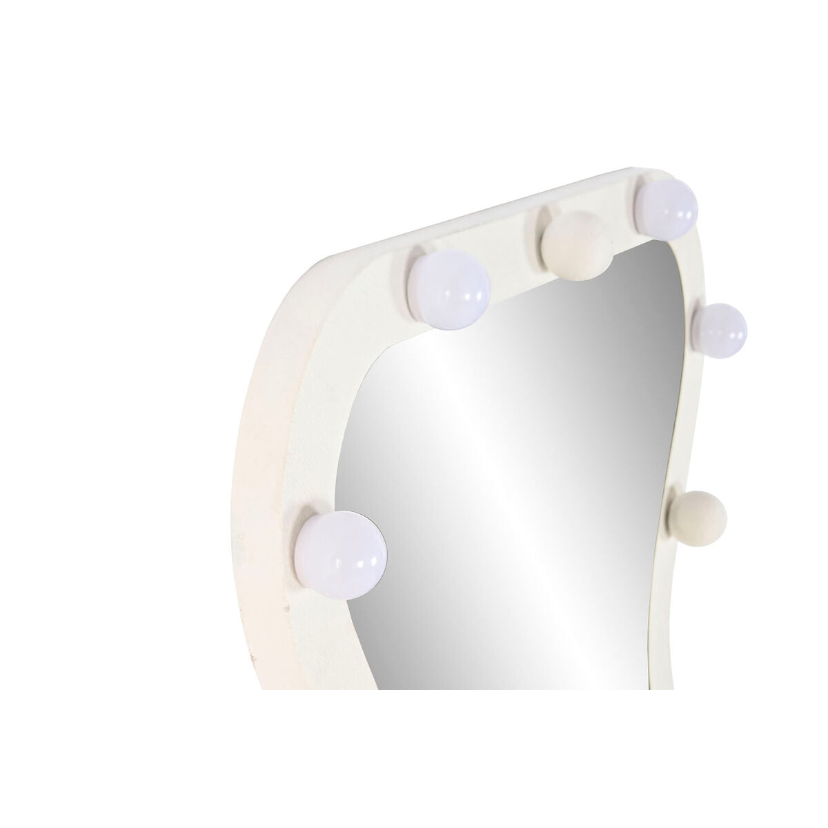 Espejo de pared rectangular con luz LED, blanco, 67x7,5x167cm — imagen 4