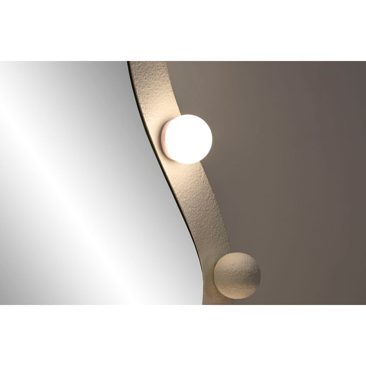 Espejo de pared rectangular con luz LED, blanco, 67x7,5x167cm — imagen 5