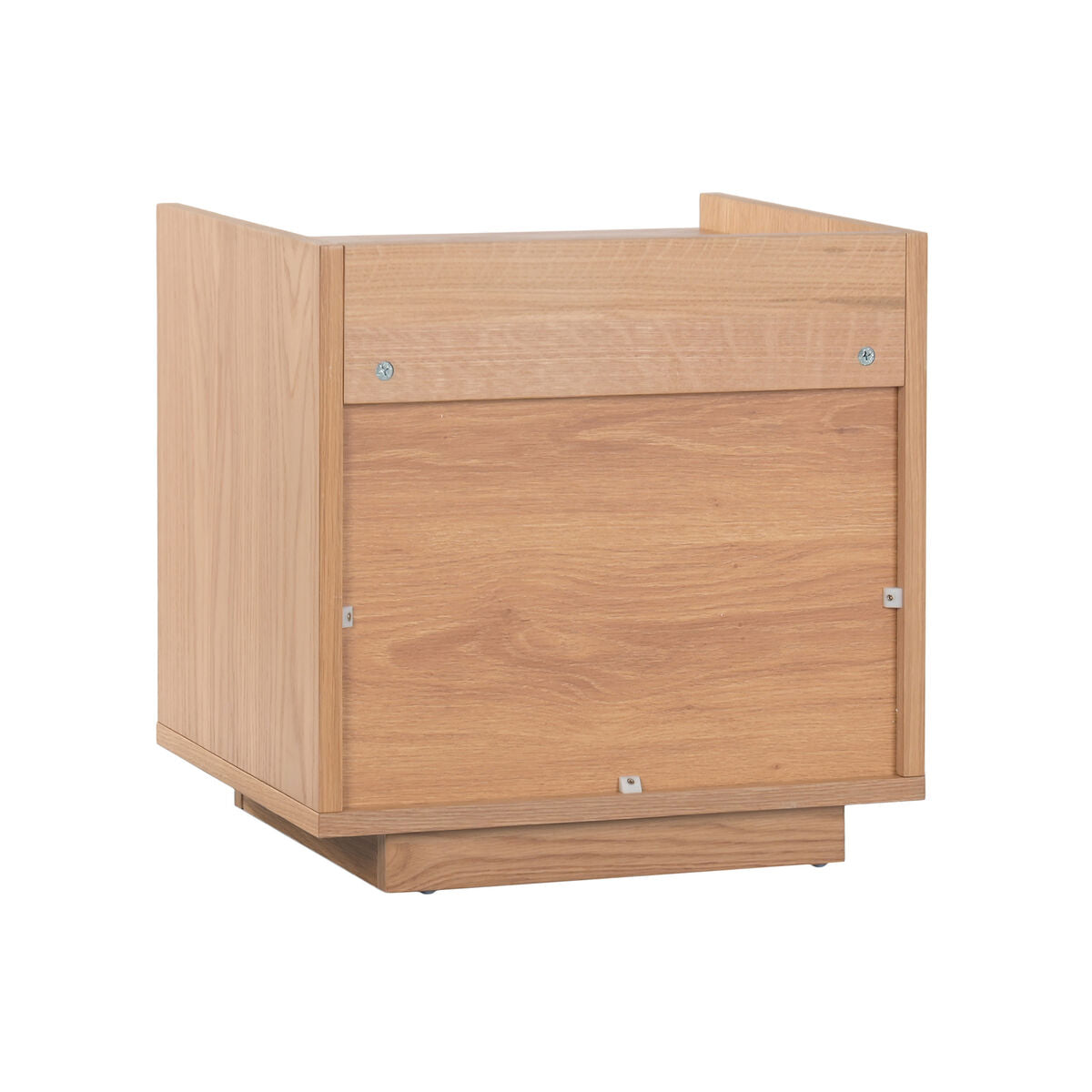 Mesita de noche de madera MDF, diseño moderno, 50 x 40 x 50 cm — imagen 2