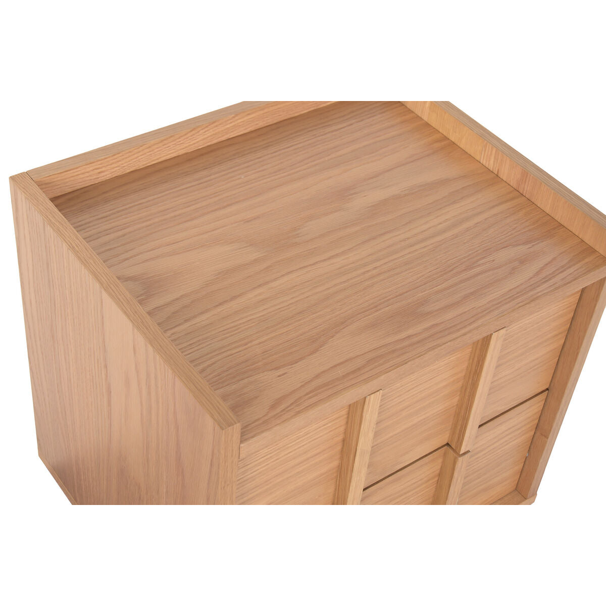 Mesita de noche de madera MDF, diseño moderno, 50 x 40 x 50 cm — imagen 3