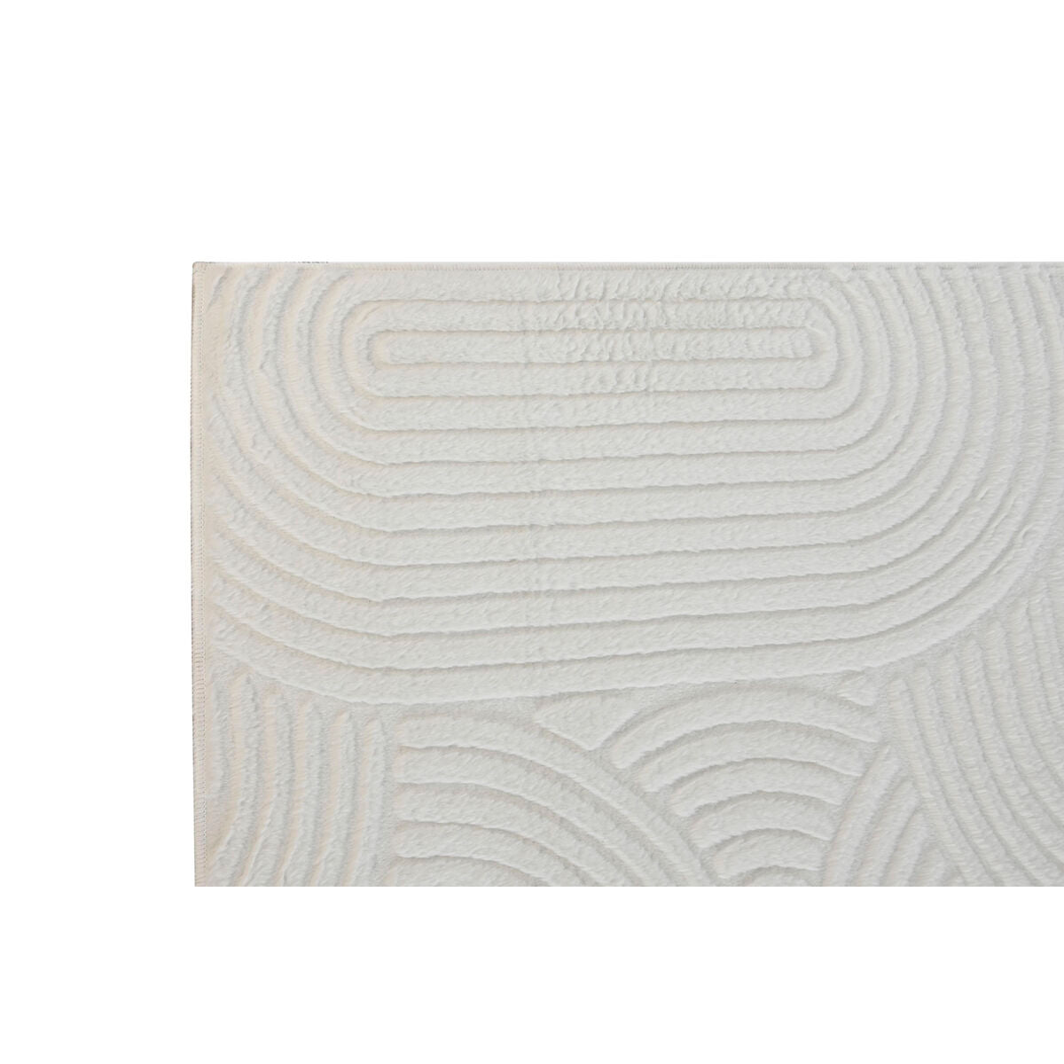 Alfombra antideslizante beige de poliéster, 200 x 300 cm — imagen 2