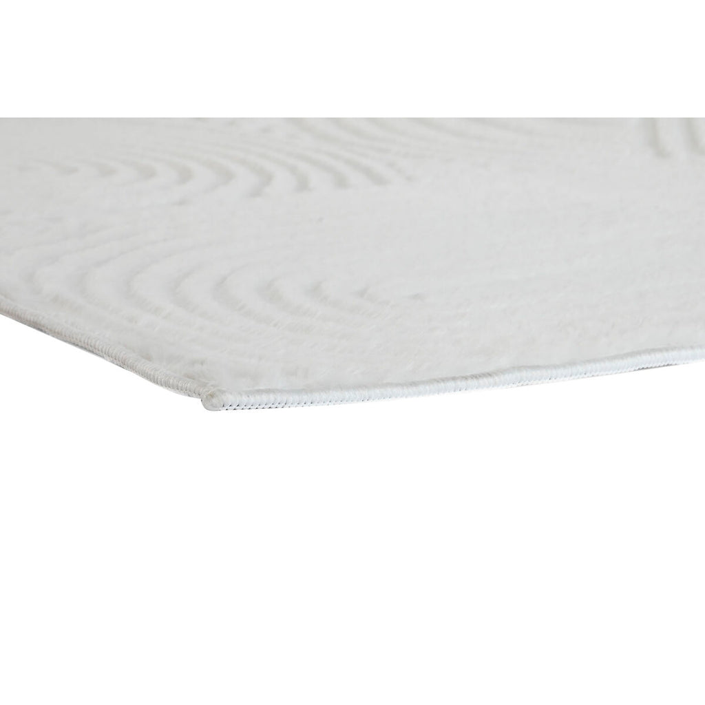 Alfombra antideslizante beige de poliéster, 200 x 300 cm — imagen 4