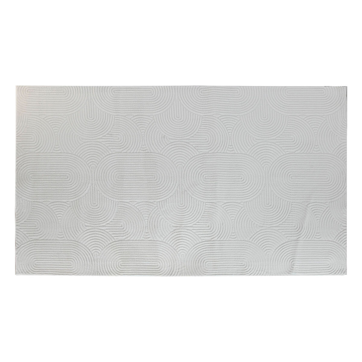 Alfombra antideslizante beige de poliéster, 200 x 300 cm